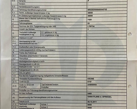 Синий Кроне Mega, объемом двигателя 0 л и пробегом 250 тыс. км за 8500 $, фото 51 на Automoto.ua