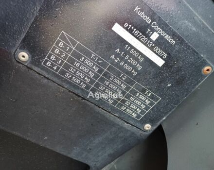 Кубота Інша, об'ємом двигуна 0 л та пробігом 0 тис. км за 68145 $, фото 19 на Automoto.ua