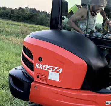 Красный Кубота KX 057-4, объемом двигателя 2.2 л и пробегом 5 тыс. км за 40750 $, фото 5 на Automoto.ua