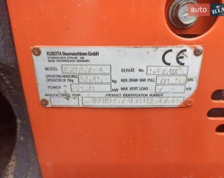 Кубота KX 057-4, об'ємом двигуна 0 л та пробігом 384 тис. км за 38076 $, фото 11 на Automoto.ua