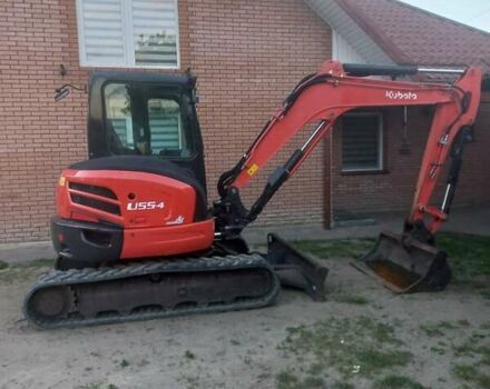 Кубота U55-4 2017 у Ковель на Automoto.ua Червоний Кубота U55-4, об'ємом двигуна 2.6 л та пробігом 3 тис. км за 41900 $, фото 1 на Automoto.ua