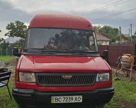 Червоний ЛДВ Конвой вант., об'ємом двигуна 2.5 л та пробігом 320 тис. км за 4200 $, фото 1 на Automoto.ua