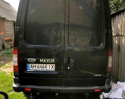 Чорний ЛДВ Maxus, об'ємом двигуна 2.5 л та пробігом 0 тис. км за 4500 $, фото 3 на Automoto.ua