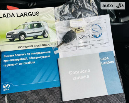 Сірий Лада Ларгус, об'ємом двигуна 1.6 л та пробігом 7 тис. км за 10200 $, фото 61 на Automoto.ua