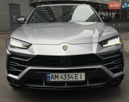 Серый Ламборджини Урус, объемом двигателя 4 л и пробегом 58 тыс. км за 259999 $, фото 3 на Automoto.ua