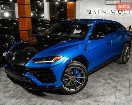 Синий Ламборджини Урус, объемом двигателя 4 л и пробегом 23 тыс. км за 239900 $, фото 17 на Automoto.ua