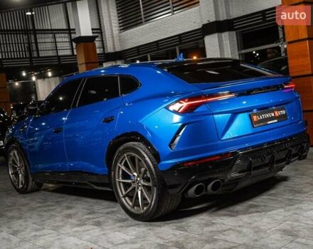 Синий Ламборджини Урус, объемом двигателя 4 л и пробегом 23 тыс. км за 239900 $, фото 68 на Automoto.ua