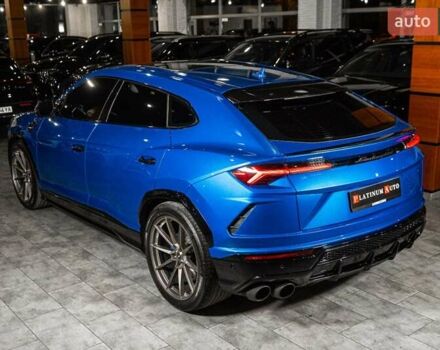 Синий Ламборджини Урус, объемом двигателя 4 л и пробегом 23 тыс. км за 239900 $, фото 59 на Automoto.ua