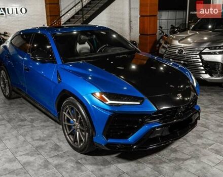 Синий Ламборджини Урус, объемом двигателя 4 л и пробегом 23 тыс. км за 239900 $, фото 64 на Automoto.ua