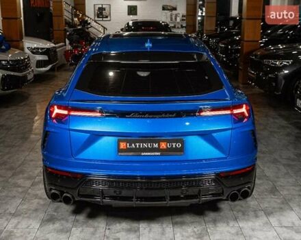 Синий Ламборджини Урус, объемом двигателя 4 л и пробегом 23 тыс. км за 239900 $, фото 78 на Automoto.ua