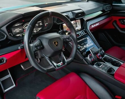 Синий Ламборджини Урус, объемом двигателя 4 л и пробегом 21 тыс. км за 72000 $, фото 9 на Automoto.ua