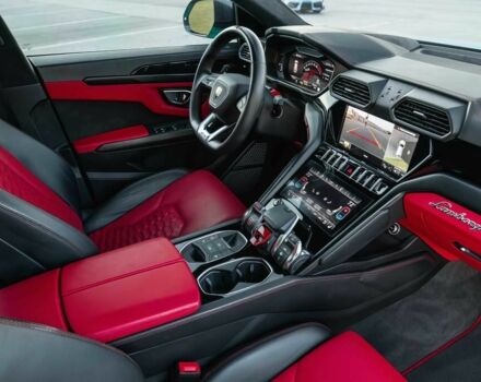 Синий Ламборджини Урус, объемом двигателя 4 л и пробегом 21 тыс. км за 72000 $, фото 8 на Automoto.ua