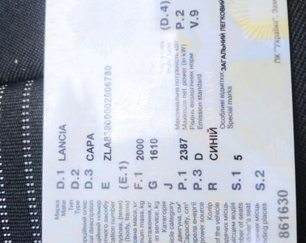 Синій Лянча Kappa, об'ємом двигуна 0 л та пробігом 300 тис. км за 2390 $, фото 1 на Automoto.ua