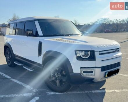 Белый Ленд Ровер Дефендер, объемом двигателя 2 л и пробегом 23 тыс. км за 59999 $, фото 4 на Automoto.ua