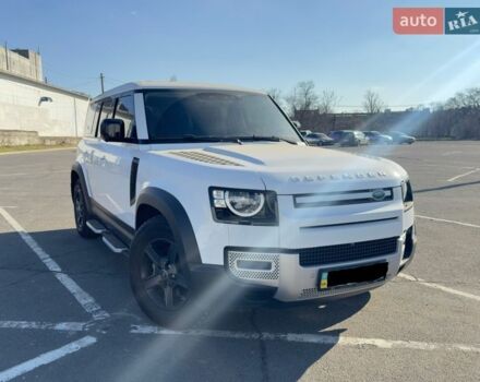Белый Ленд Ровер Дефендер, объемом двигателя 2 л и пробегом 23 тыс. км за 59999 $, фото 3 на Automoto.ua