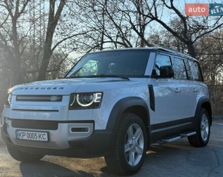 Белый Ленд Ровер Дефендер, объемом двигателя 3 л и пробегом 143 тыс. км за 62000 $, фото 4 на Automoto.ua