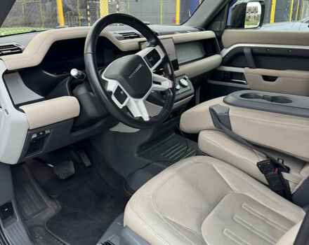 Белый Ленд Ровер Дефендер, объемом двигателя 2 л и пробегом 101 тыс. км за 54800 $, фото 3 на Automoto.ua