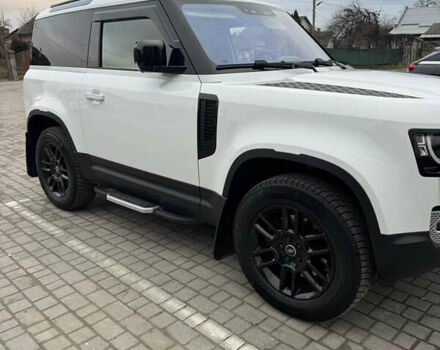 Белый Ленд Ровер Дефендер, объемом двигателя 2 л и пробегом 101 тыс. км за 54800 $, фото 5 на Automoto.ua