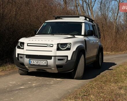 Белый Ленд Ровер Дефендер, объемом двигателя 3 л и пробегом 112 тыс. км за 66000 $, фото 1 на Automoto.ua