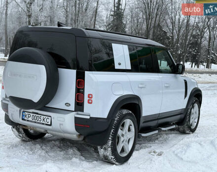 Белый Ленд Ровер Дефендер, объемом двигателя 3 л и пробегом 143 тыс. км за 64200 $, фото 19 на Automoto.ua
