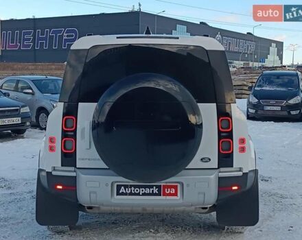 Белый Ленд Ровер Дефендер, объемом двигателя 2 л и пробегом 96 тыс. км за 58650 $, фото 9 на Automoto.ua