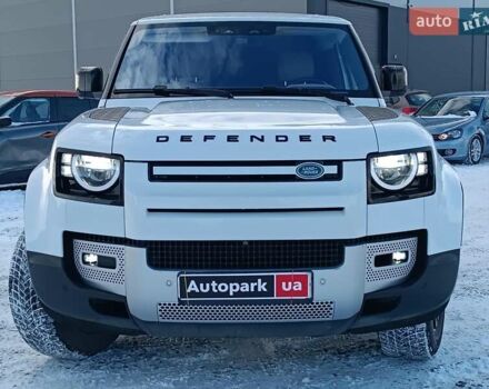 Белый Ленд Ровер Дефендер, объемом двигателя 2 л и пробегом 96 тыс. км за 58650 $, фото 1 на Automoto.ua