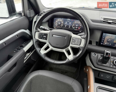 Белый Ленд Ровер Дефендер, объемом двигателя 3 л и пробегом 143 тыс. км за 64200 $, фото 16 на Automoto.ua