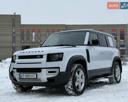 Белый Ленд Ровер Дефендер, объемом двигателя 3 л и пробегом 134 тыс. км за 64200 $, фото 1 на Automoto.ua