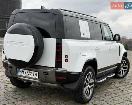 Білий Ленд Ровер Дефендер, об'ємом двигуна 3 л та пробігом 33 тис. км за 89000 $, фото 10 на Automoto.ua
