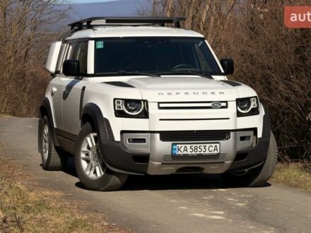 Белый Ленд Ровер Дефендер, объемом двигателя 3 л и пробегом 112 тыс. км за 66000 $, фото 1 на Automoto.ua