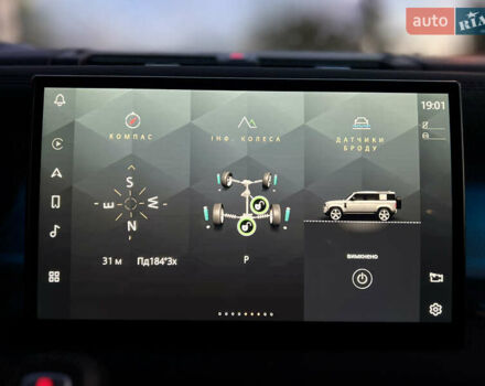 Черный Ленд Ровер Дефендер, объемом двигателя 3 л и пробегом 29 тыс. км за 89500 $, фото 63 на Automoto.ua