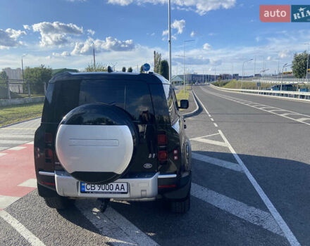 Черный Ленд Ровер Дефендер, объемом двигателя 2 л и пробегом 112 тыс. км за 56000 $, фото 8 на Automoto.ua