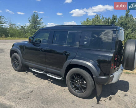 Черный Ленд Ровер Дефендер, объемом двигателя 2 л и пробегом 85 тыс. км за 54000 $, фото 2 на Automoto.ua