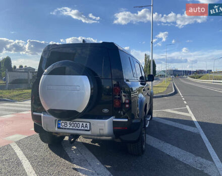 Черный Ленд Ровер Дефендер, объемом двигателя 2 л и пробегом 112 тыс. км за 56000 $, фото 7 на Automoto.ua