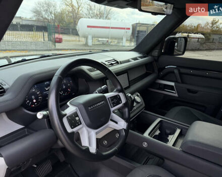 Черный Ленд Ровер Дефендер, объемом двигателя 2 л и пробегом 77 тыс. км за 76000 $, фото 12 на Automoto.ua