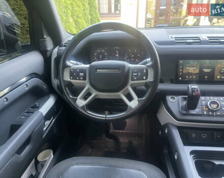 Чорний Ленд Ровер Дефендер, об'ємом двигуна 2 л та пробігом 107 тис. км за 54799 $, фото 34 на Automoto.ua