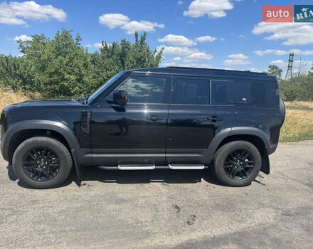 Черный Ленд Ровер Дефендер, объемом двигателя 2 л и пробегом 85 тыс. км за 54000 $, фото 1 на Automoto.ua
