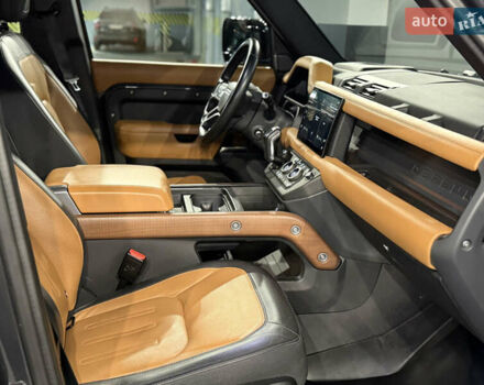 Черный Ленд Ровер Дефендер, объемом двигателя 3 л и пробегом 72 тыс. км за 83500 $, фото 26 на Automoto.ua