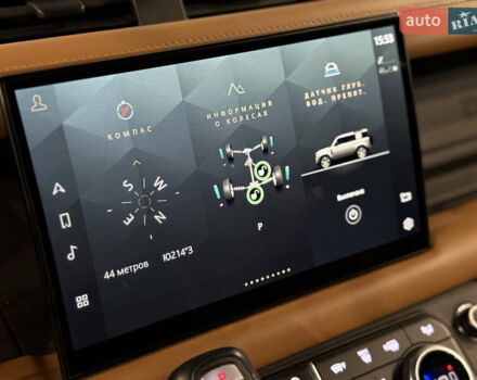 Черный Ленд Ровер Дефендер, объемом двигателя 3 л и пробегом 72 тыс. км за 83500 $, фото 33 на Automoto.ua