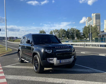 Черный Ленд Ровер Дефендер, объемом двигателя 2 л и пробегом 112 тыс. км за 56000 $, фото 3 на Automoto.ua