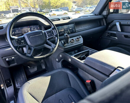 Чорний Ленд Ровер Дефендер, об'ємом двигуна 2 л та пробігом 47 тис. км за 75900 $, фото 15 на Automoto.ua