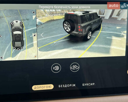 Чорний Ленд Ровер Дефендер, об'ємом двигуна 3 л та пробігом 72 тис. км за 83500 $, фото 44 на Automoto.ua