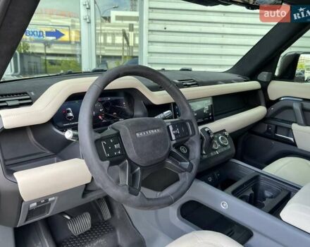 Черный Ленд Ровер Дефендер, объемом двигателя 3 л и пробегом 113 тыс. км за 66900 $, фото 16 на Automoto.ua