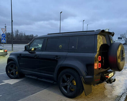 Черный Ленд Ровер Дефендер, объемом двигателя 3 л и пробегом 166 тыс. км за 60000 $, фото 5 на Automoto.ua