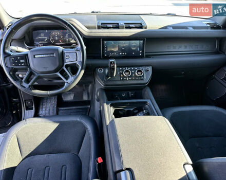 Чорний Ленд Ровер Дефендер, об'ємом двигуна 2 л та пробігом 47 тис. км за 75900 $, фото 14 на Automoto.ua