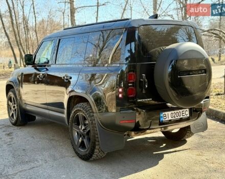 Черный Ленд Ровер Дефендер, объемом двигателя 3 л и пробегом 170 тыс. км за 59999 $, фото 3 на Automoto.ua