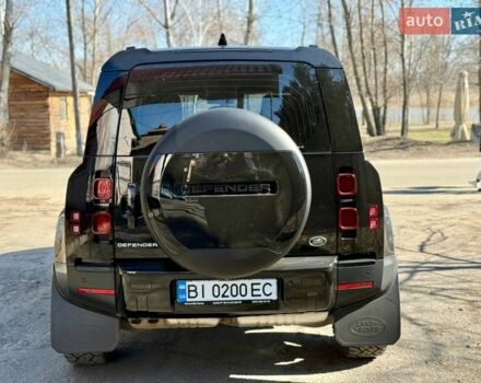 Черный Ленд Ровер Дефендер, объемом двигателя 3 л и пробегом 170 тыс. км за 59999 $, фото 5 на Automoto.ua