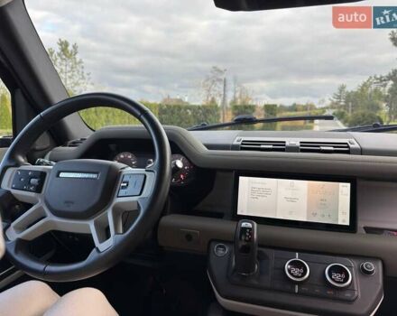 Черный Ленд Ровер Дефендер, объемом двигателя 3 л и пробегом 70 тыс. км за 75000 $, фото 13 на Automoto.ua