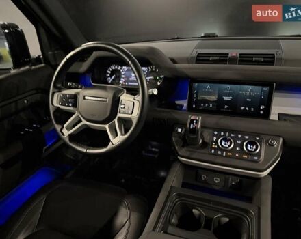 Черный Ленд Ровер Дефендер, объемом двигателя 3 л и пробегом 39 тыс. км за 82900 $, фото 22 на Automoto.ua