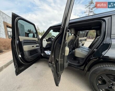 Черный Ленд Ровер Дефендер, объемом двигателя 3 л и пробегом 72 тыс. км за 75999 $, фото 114 на Automoto.ua